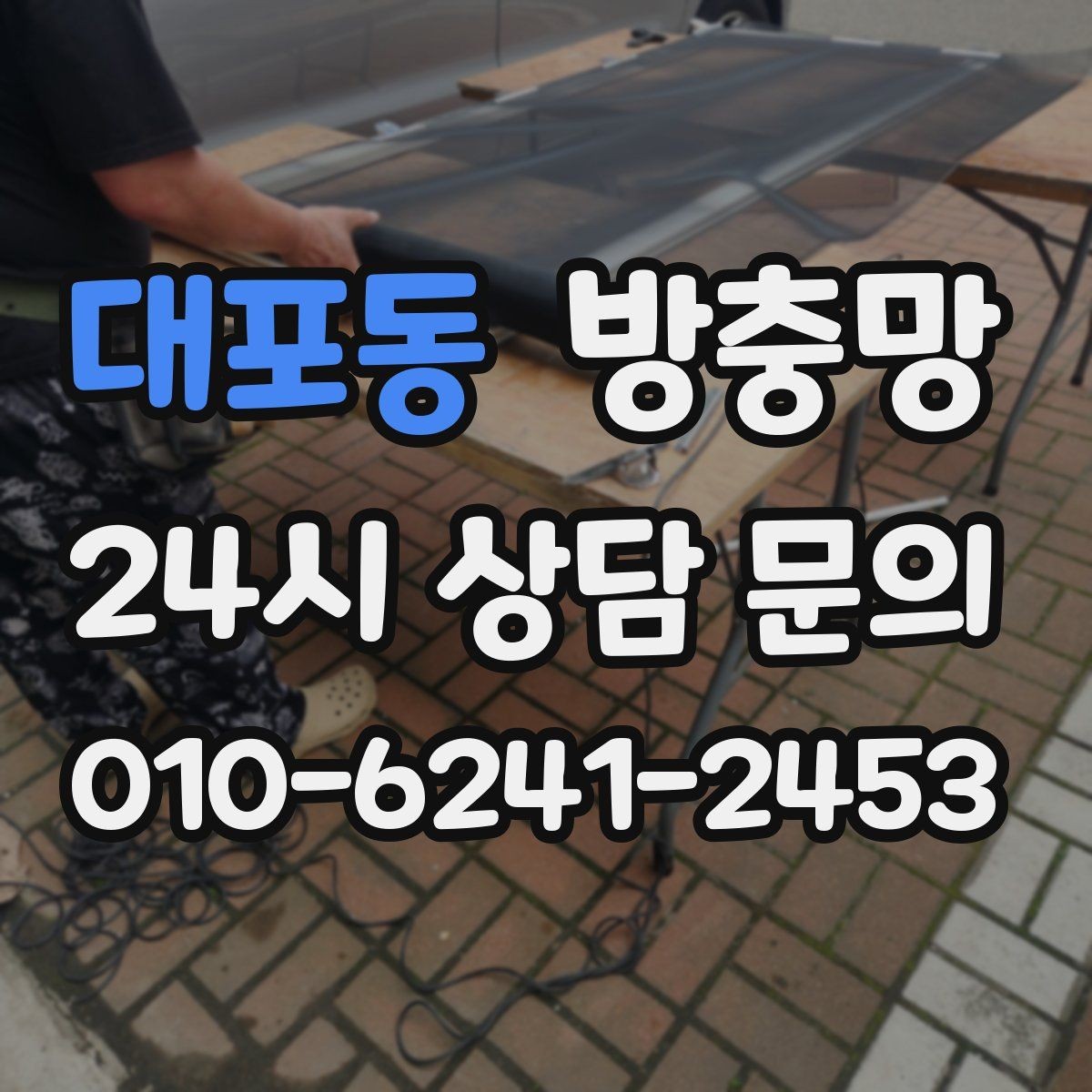 대포동 방충망 가을에도 날벌레 유입이 있는 이유