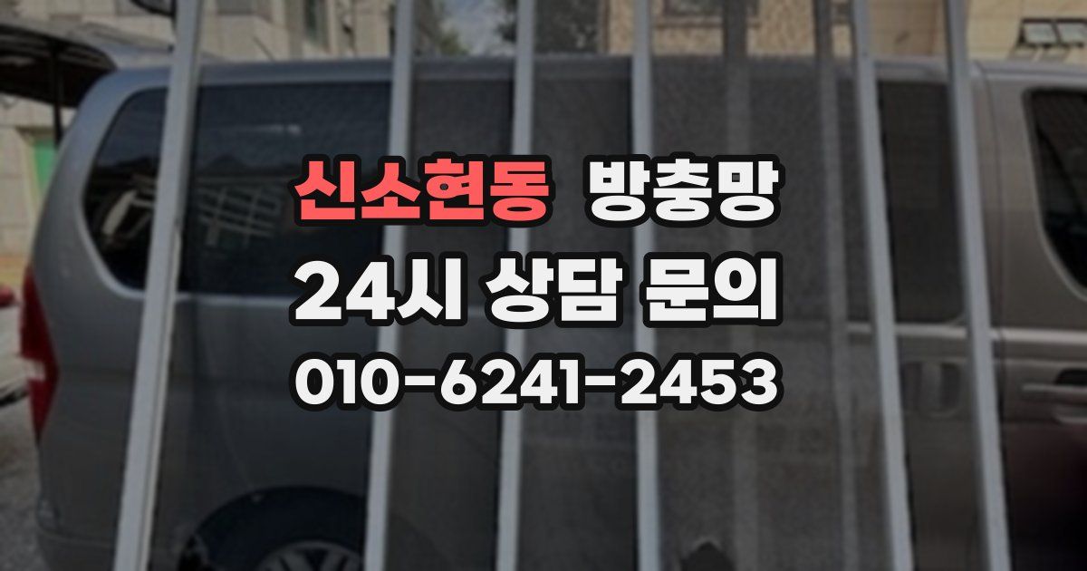 신소현동 방충망