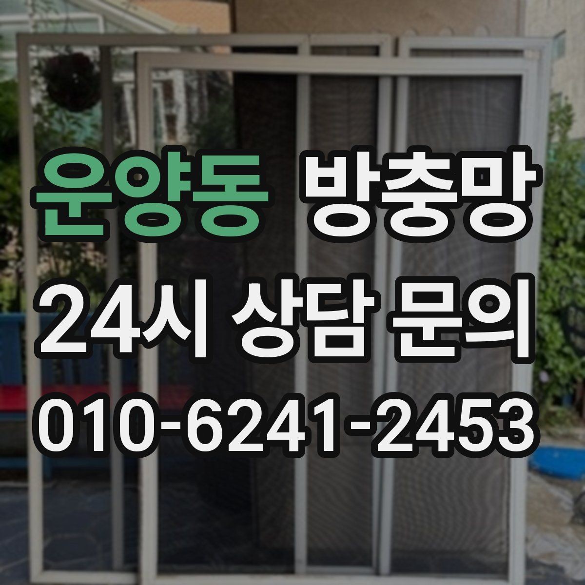 운양동 방충망 벌레 유입이 반복된다면 틈부터 점검하세요