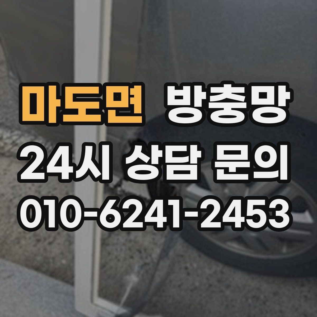 마도면 방충망 청소 후 더 벌레가 들어오는 이유는 무엇일까