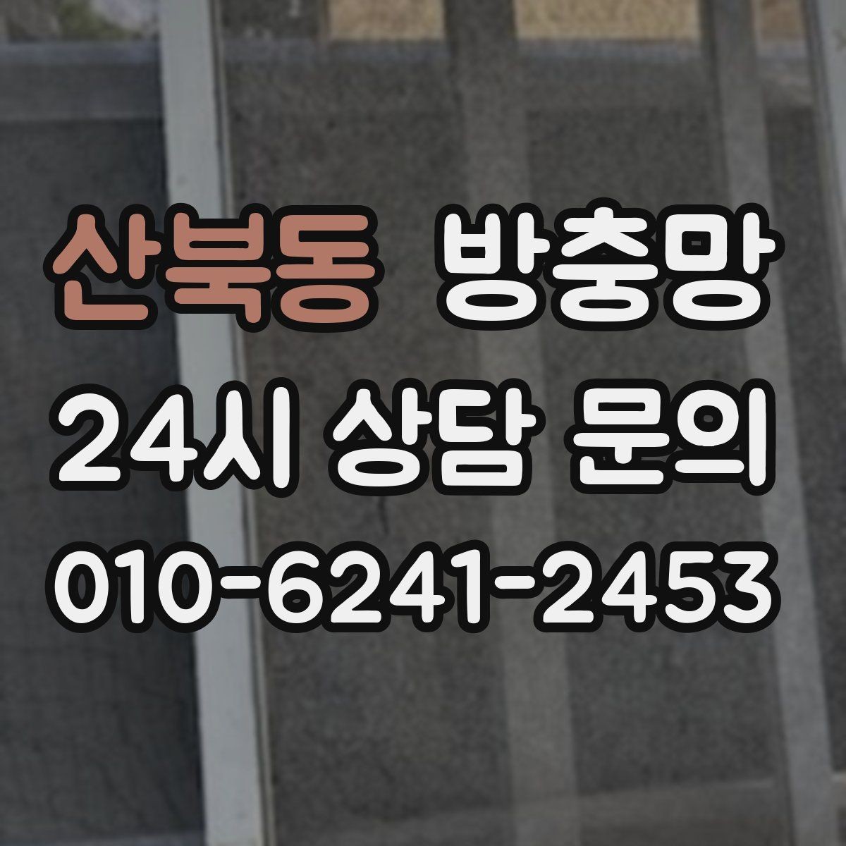 산북동 방충망 주방 쓰레기 때문에 초파리가 늘었다면