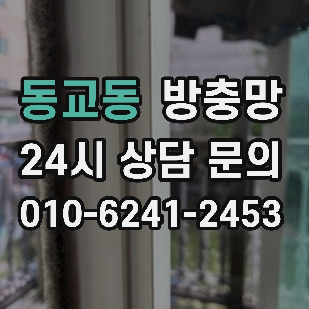 동교동 방충망 창 개수 많을 때 효율적으로 진행하는 방법