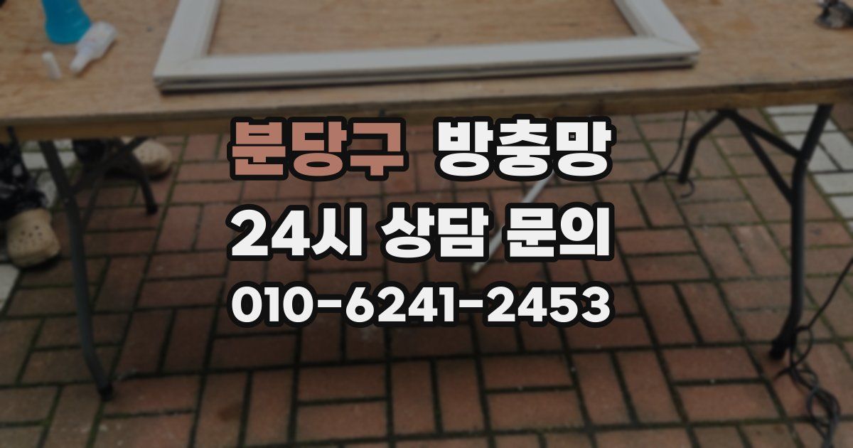 분당구 방충망