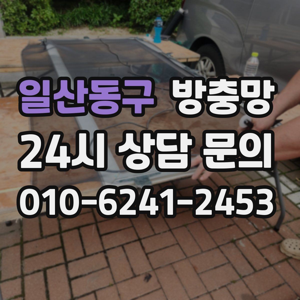 일산동구 방충망 냄새 빼려 환기하는데 벌레가 들어온다면