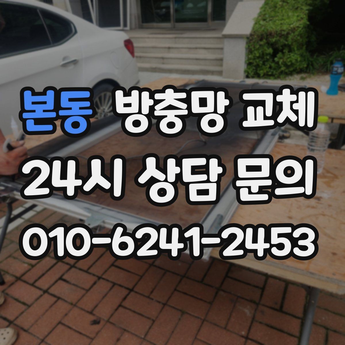 본동 방충망 교체 화장실 창 벌레 유입이 잦은 이유