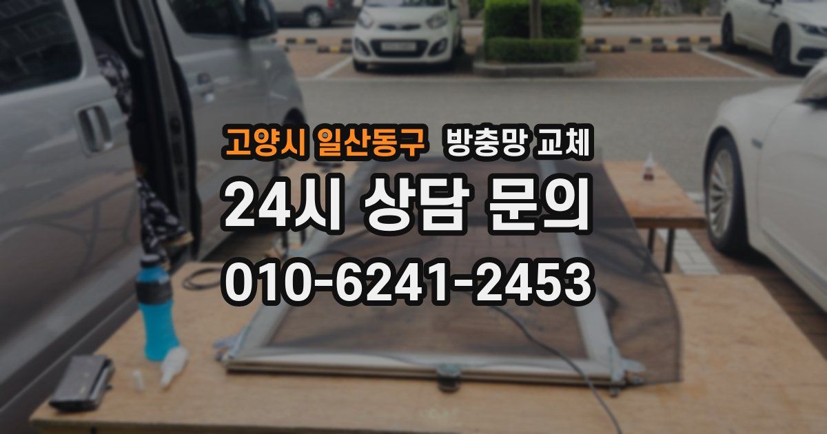 고양시 일산동구 방충망 교체