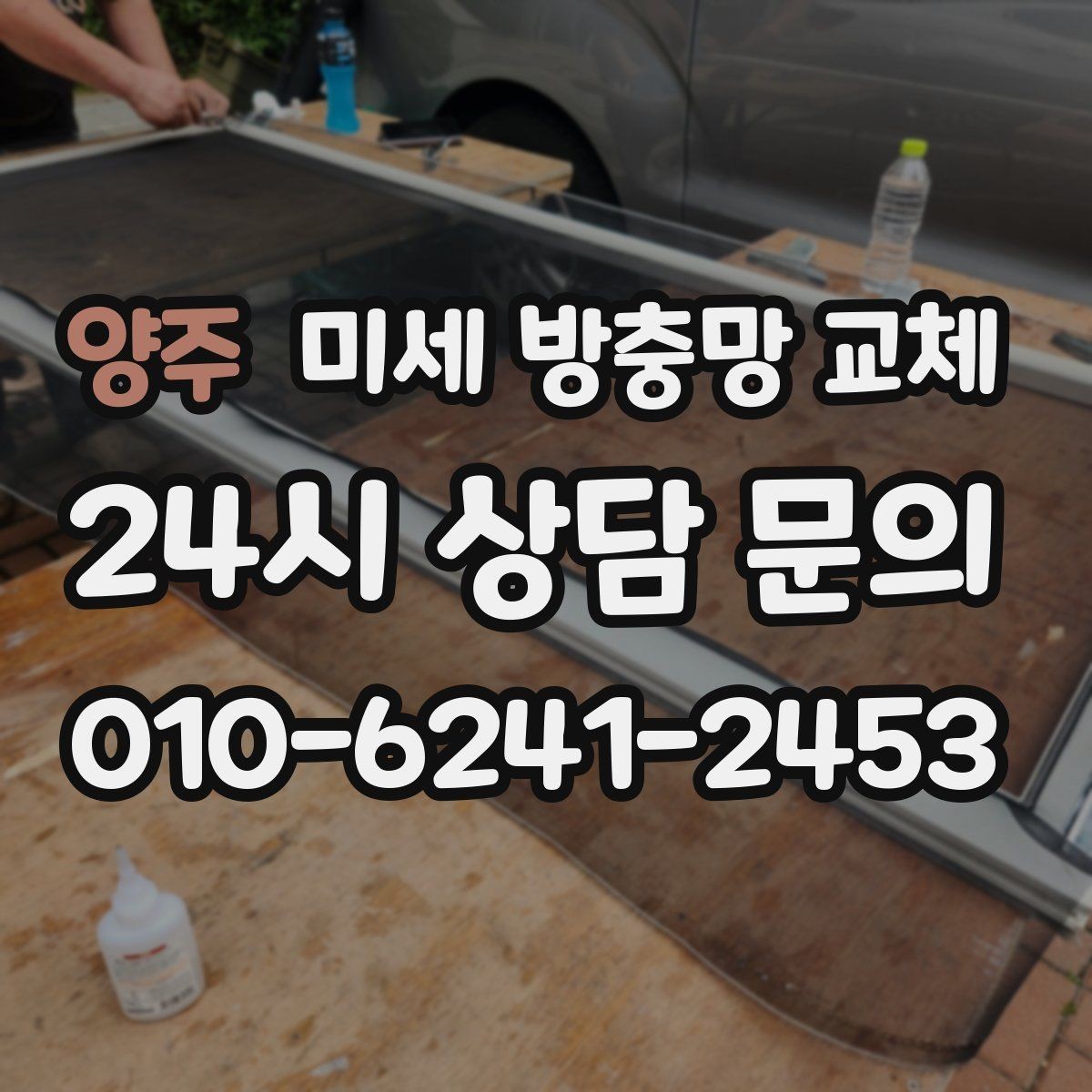 양주 미세 방충망 교체 반려동물 있는 집에 추천되는 이유