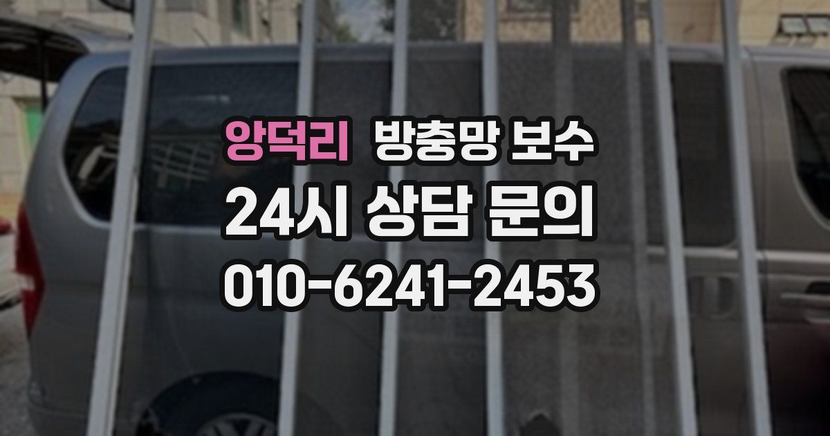 앙덕리 방충망 보수