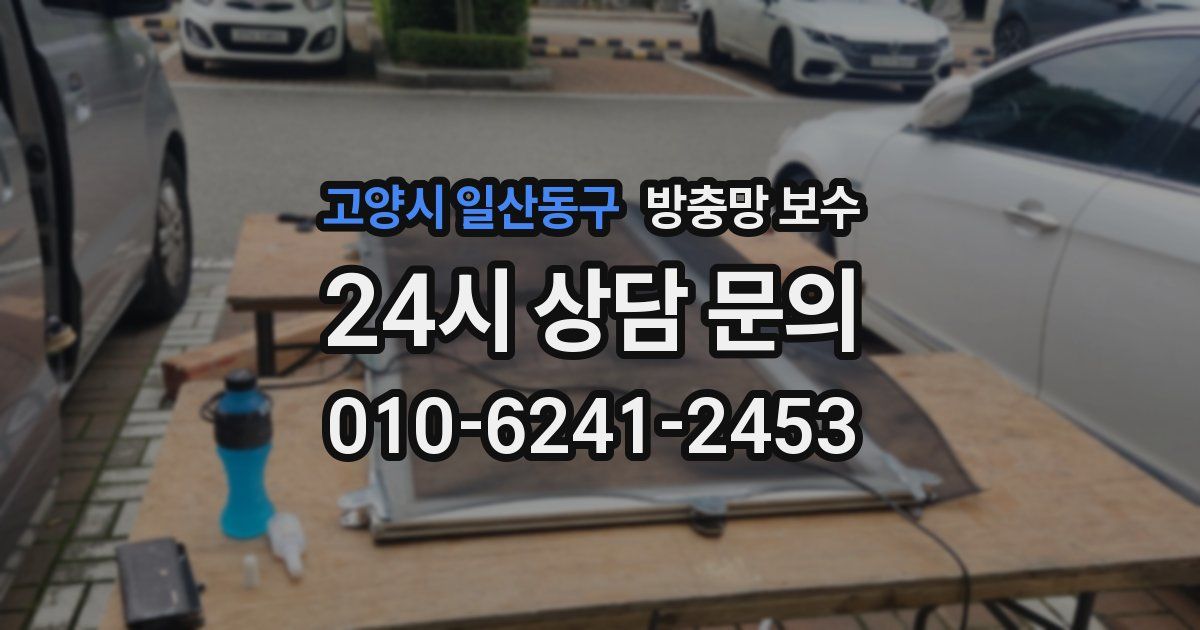고양시 일산동구 방충망 보수