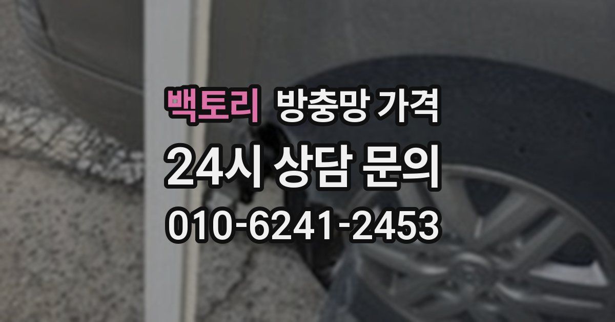 백토리 방충망 가격