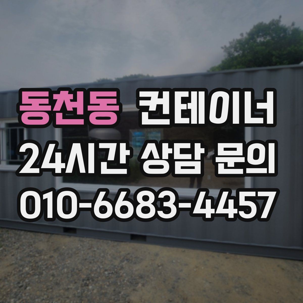 동천동 컨테이너 매입 방치된 컨테이너를 자산으로 바꾸는 방법