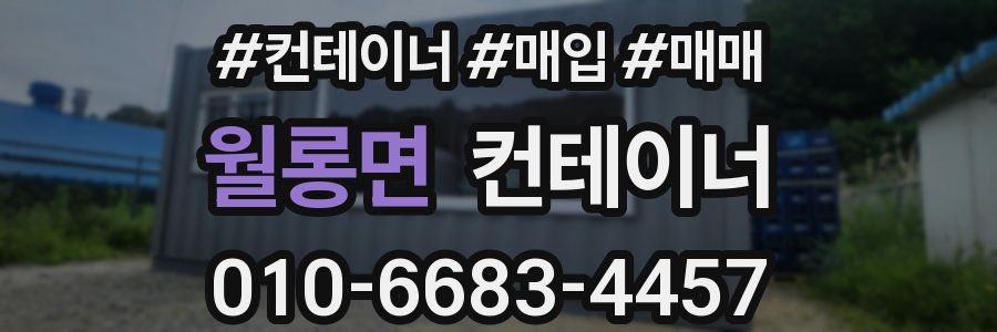 월롱면 컨테이너