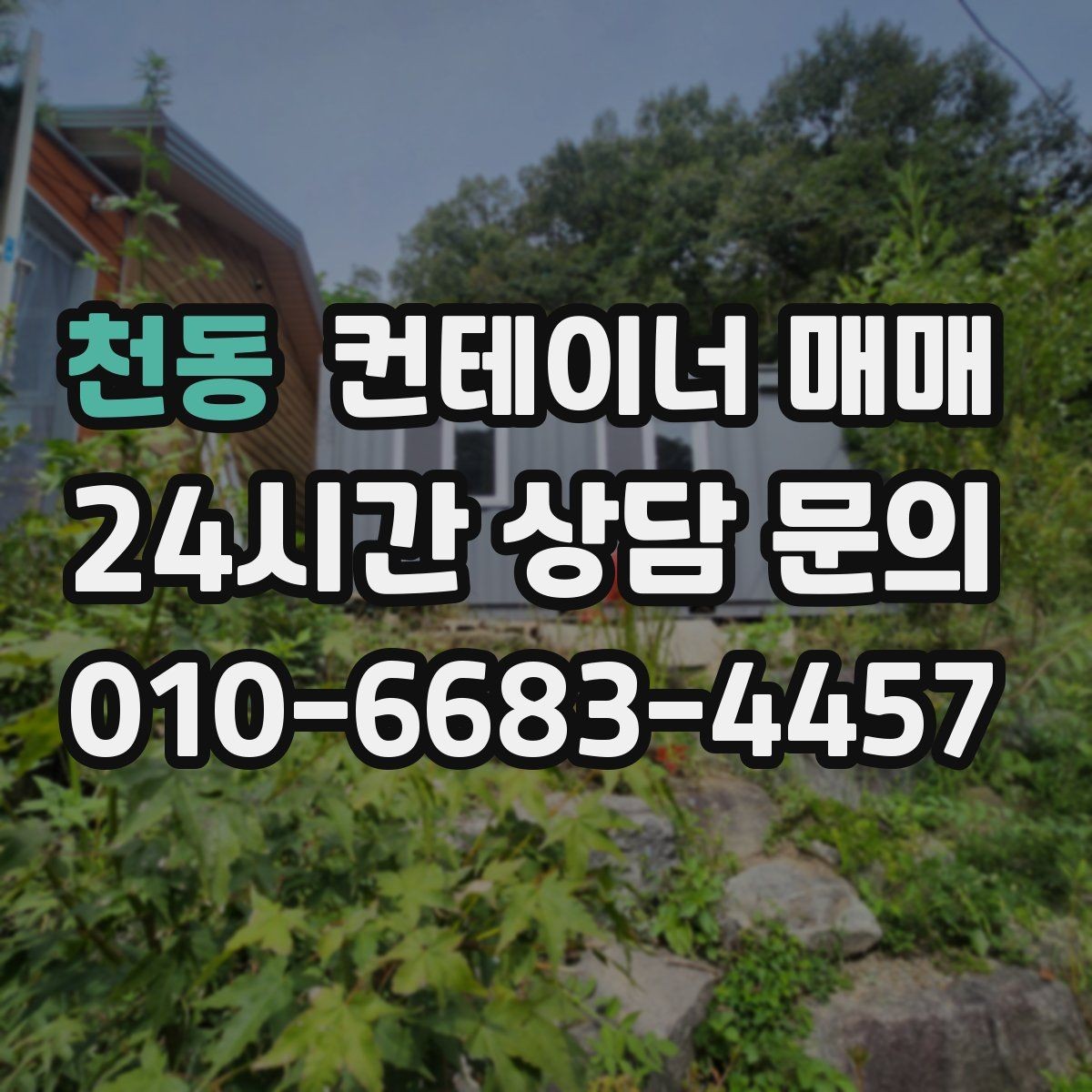 천동 컨테이너 매매 해상 이력과 보관용 상태를 함께 보는 이유