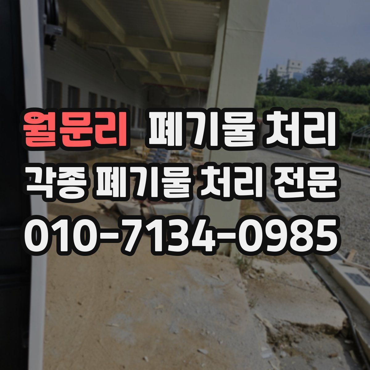 월문리 폐기물