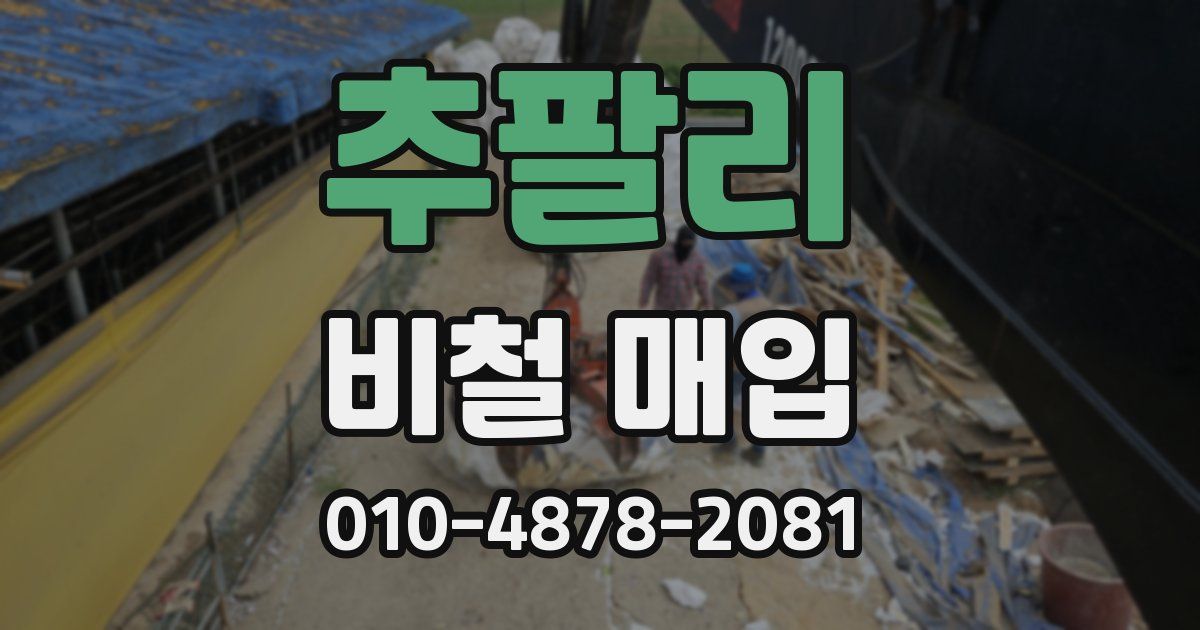 추팔리 비철 매입