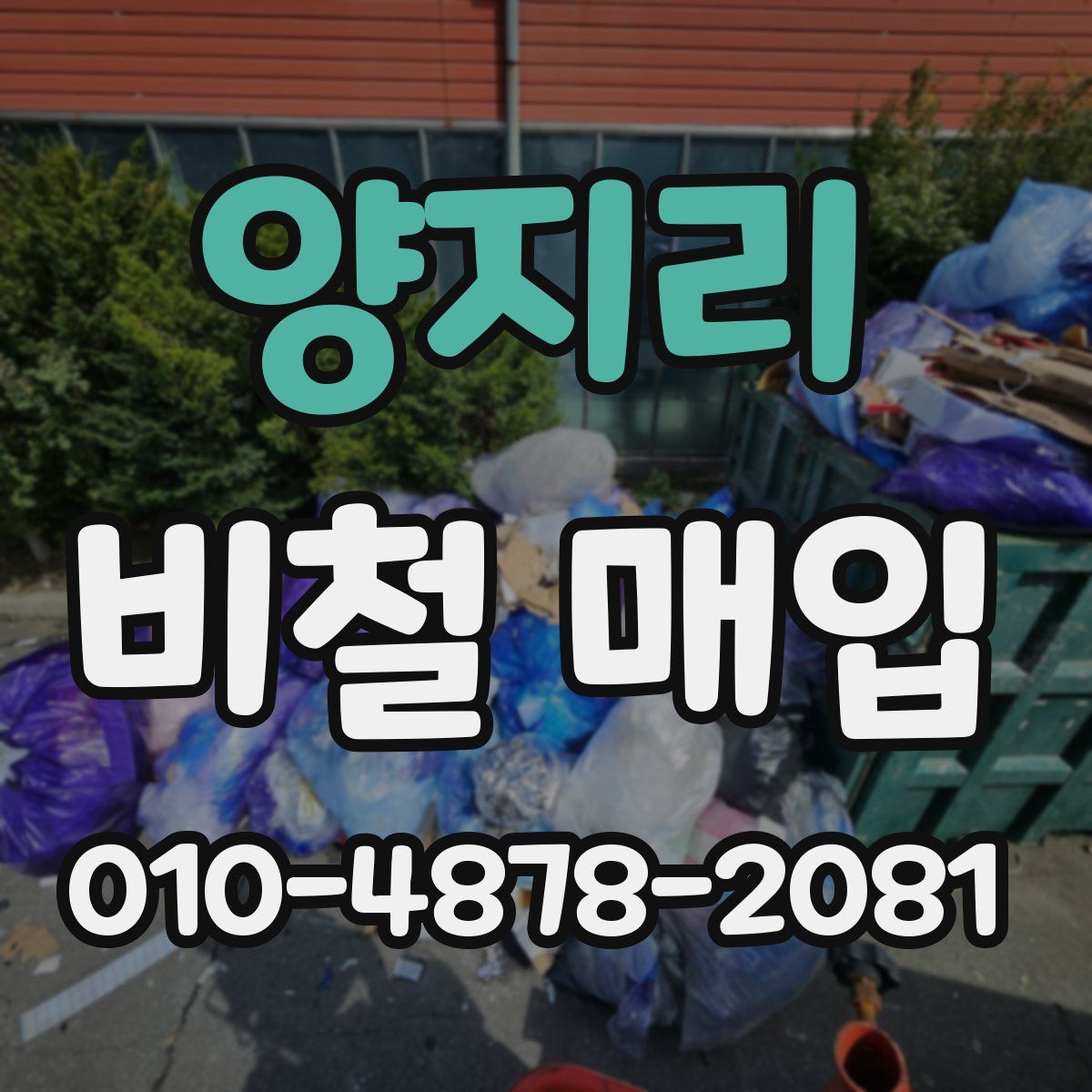 양지리 비철 매입