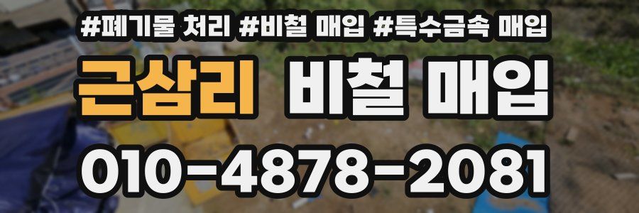 근삼리 비철 매입