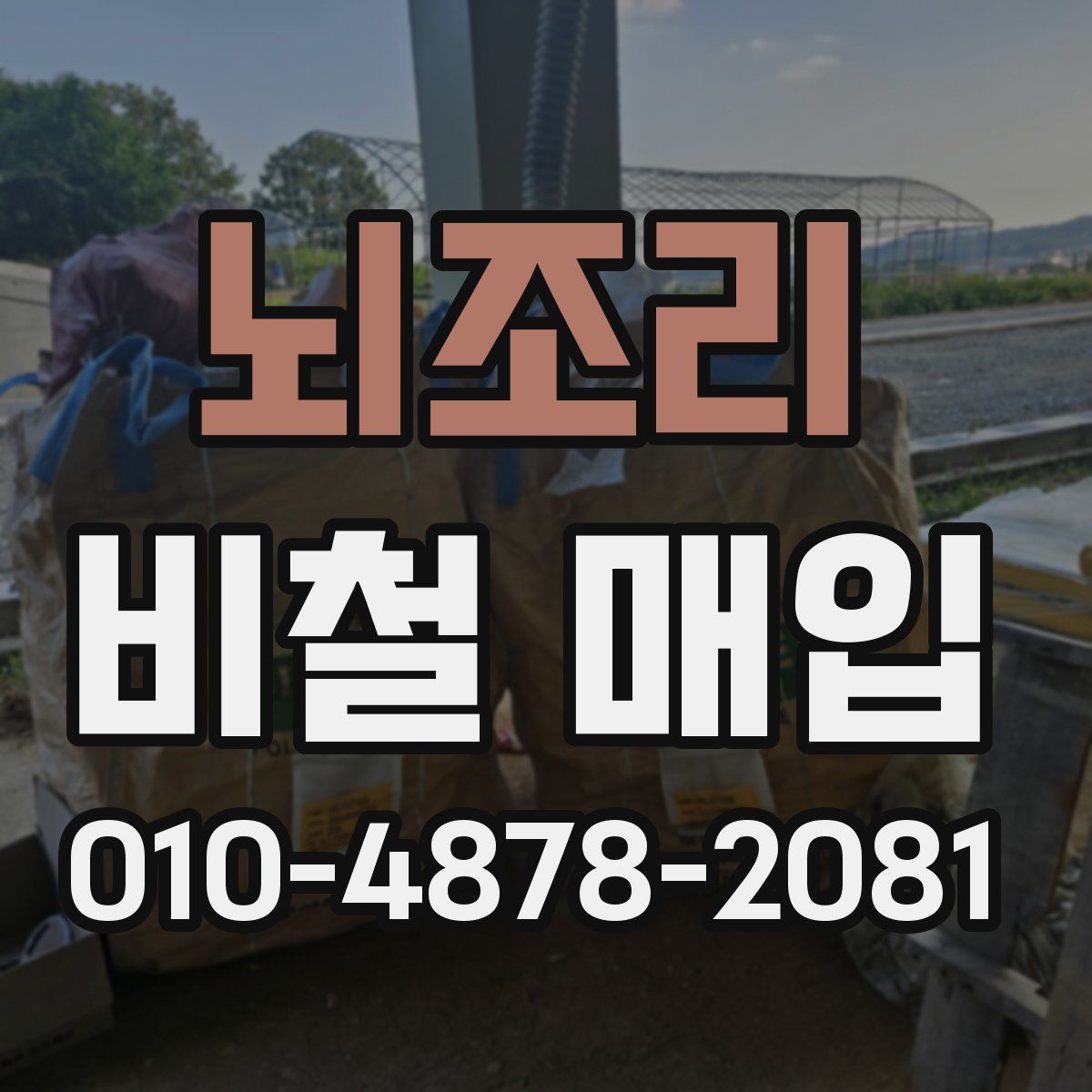 뇌조리 비철 매입