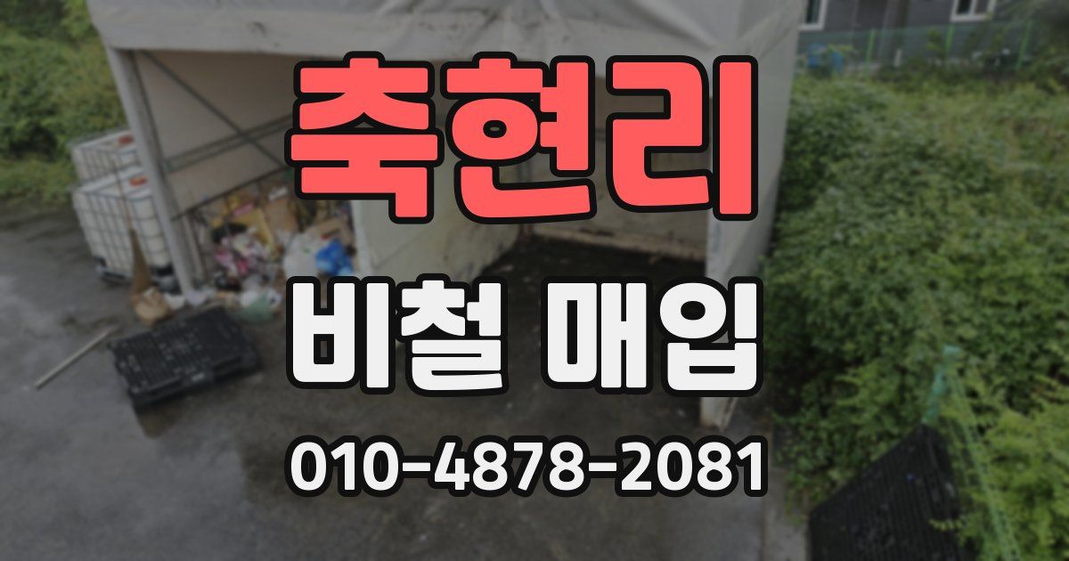 축현리 비철 매입