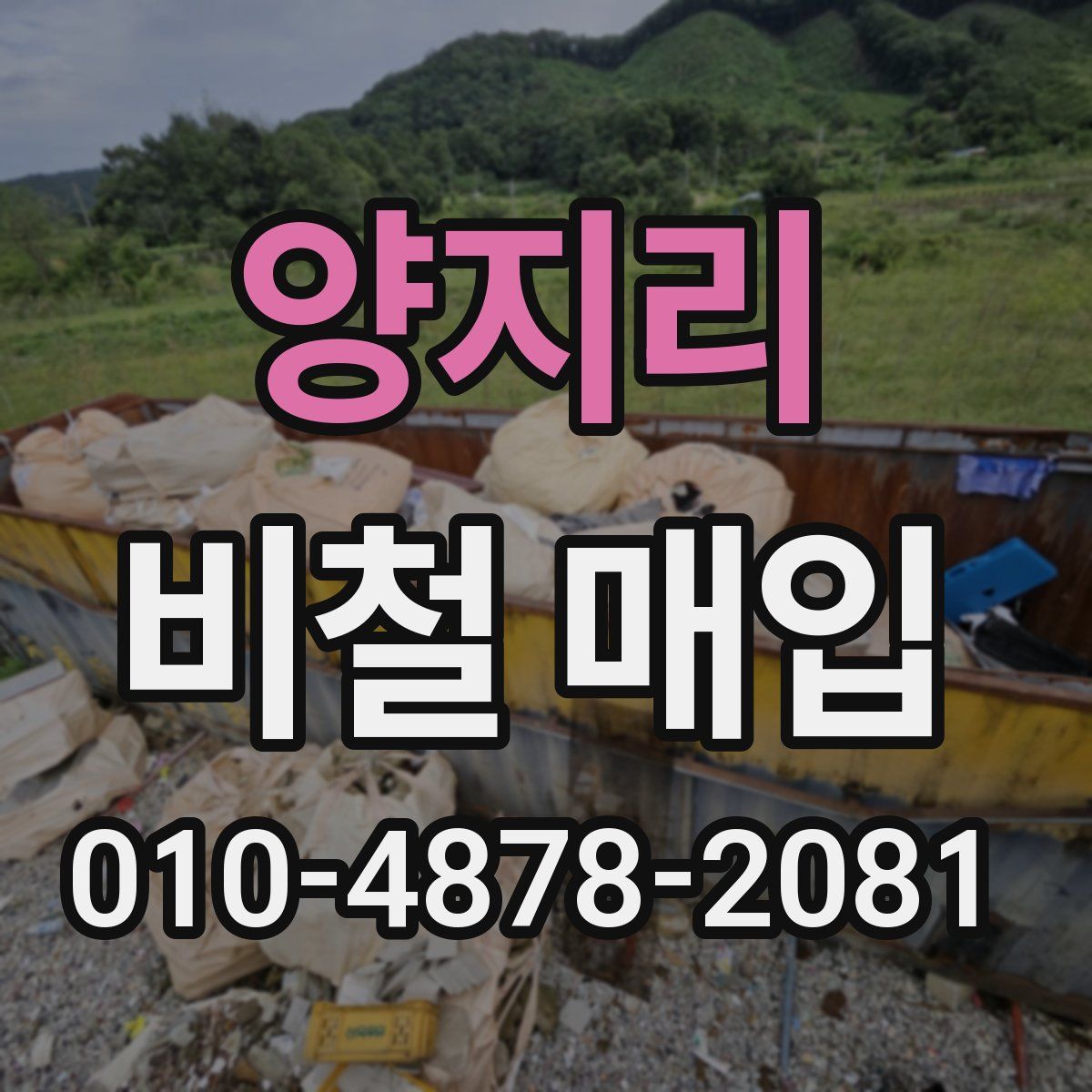 양지리 비철 매입
