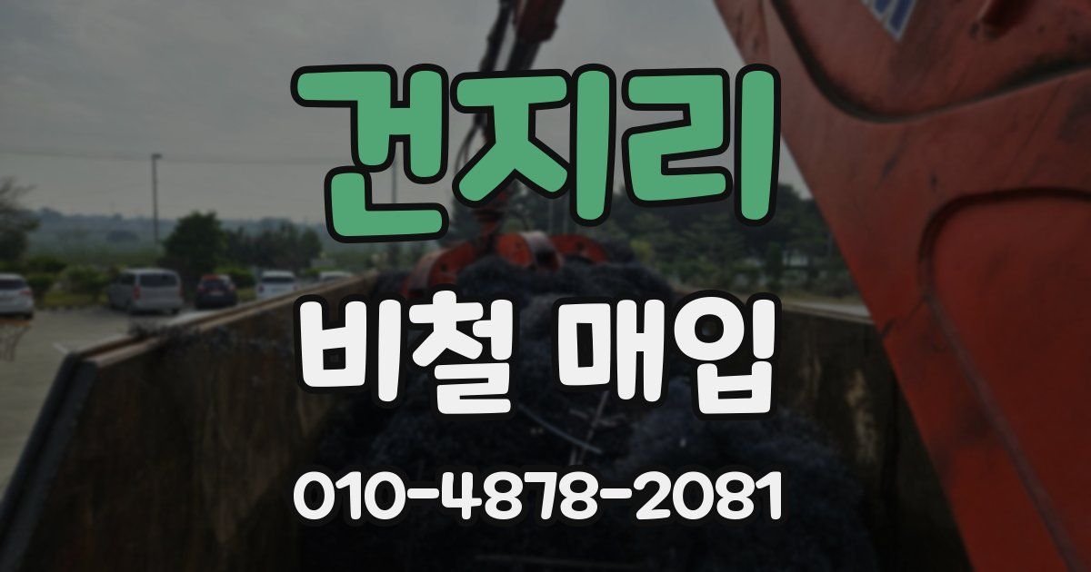 건지리 비철 매입