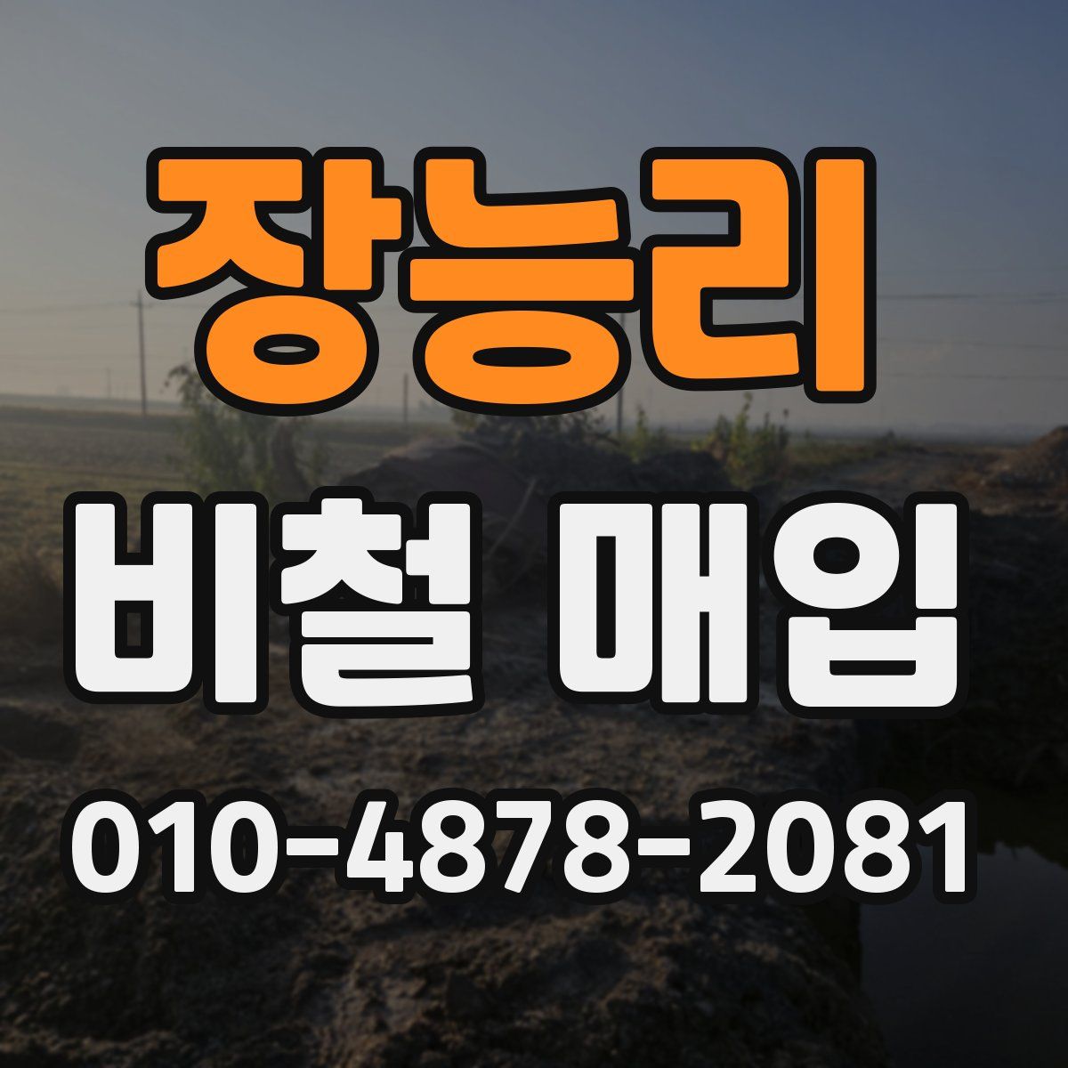 장능리 비철 매입