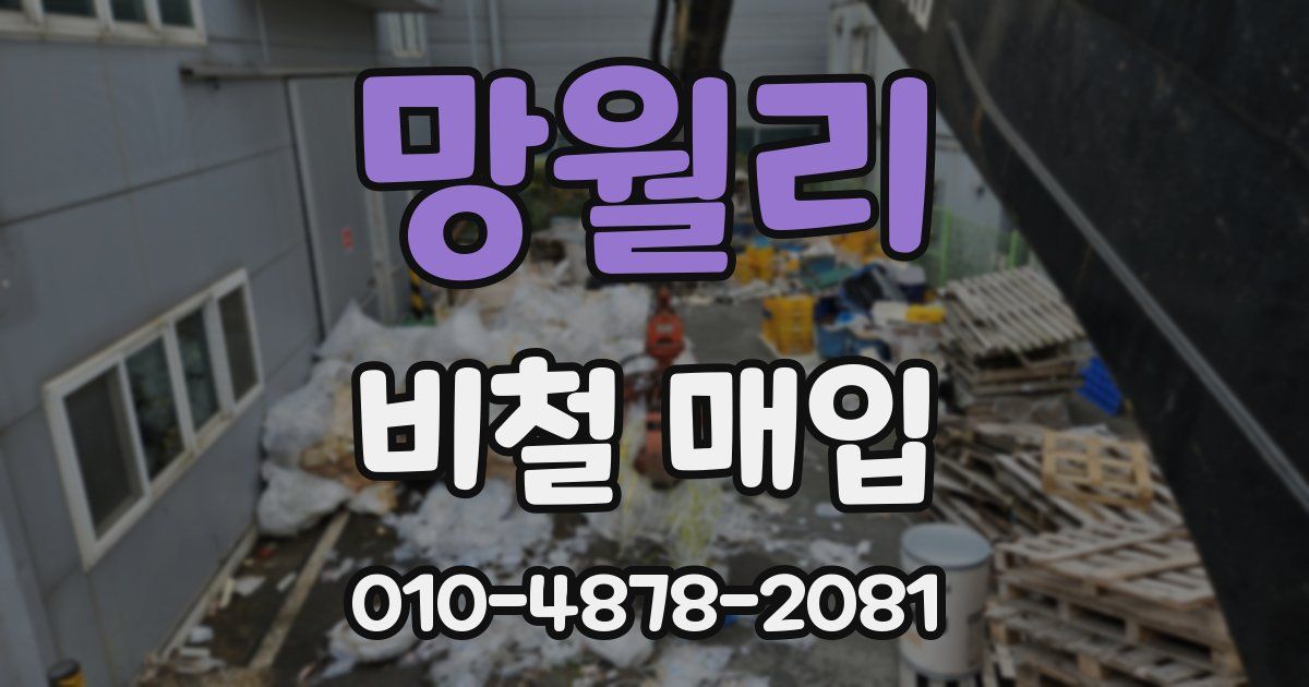 망월리 비철 매입