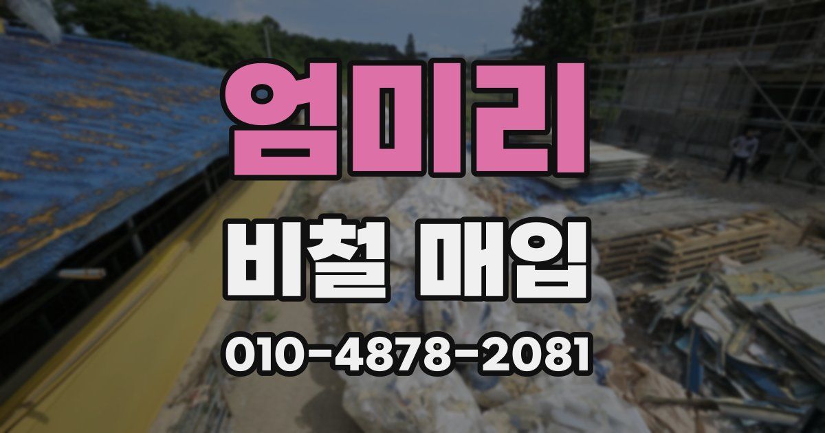 엄미리 비철 매입