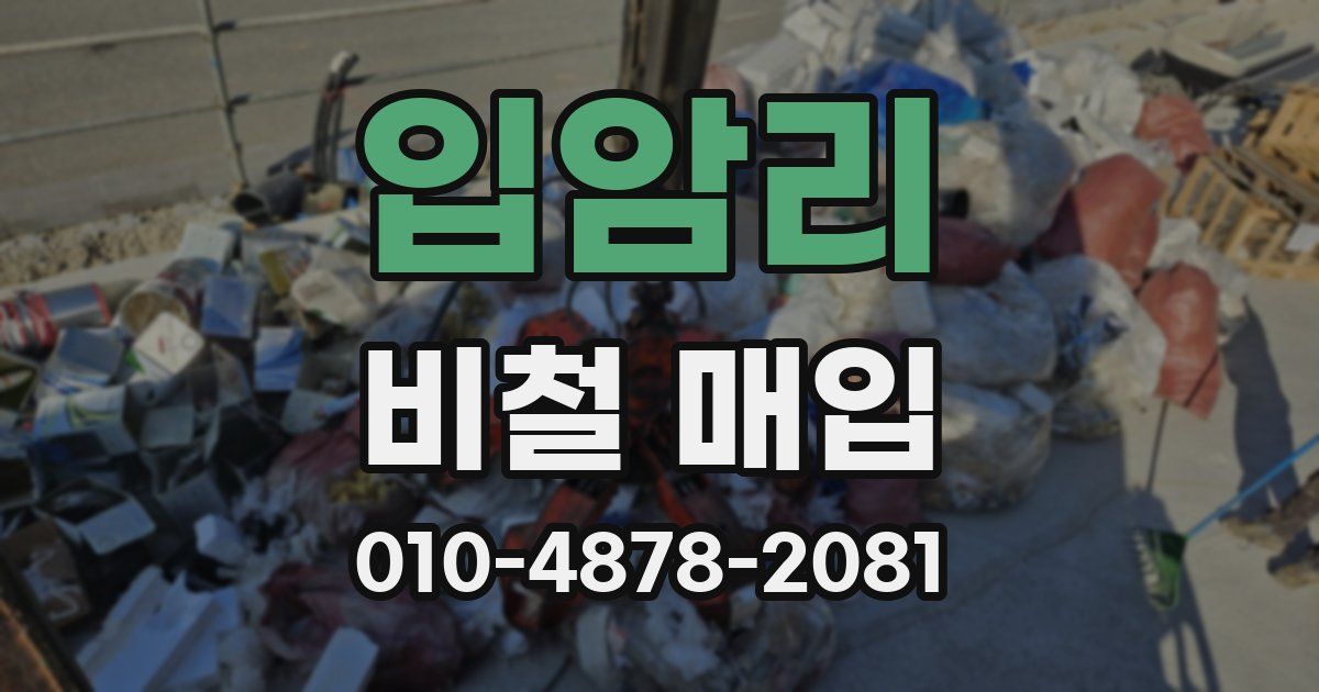 입암리 비철 매입