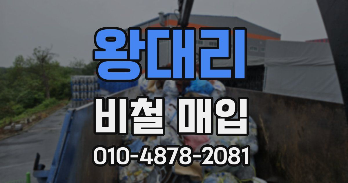 왕대리 비철 매입