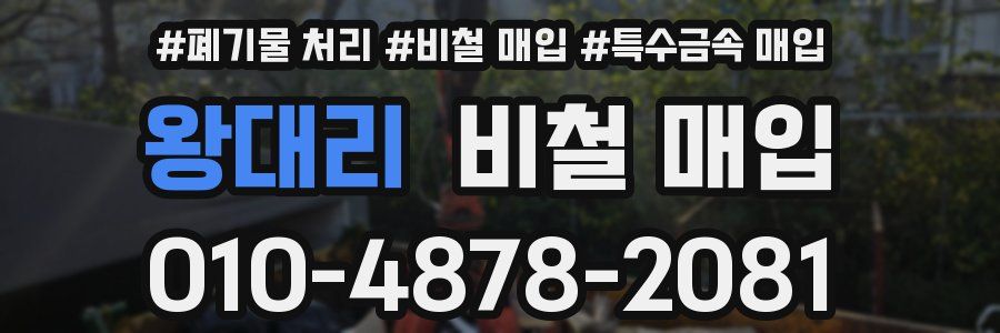 왕대리 비철 매입