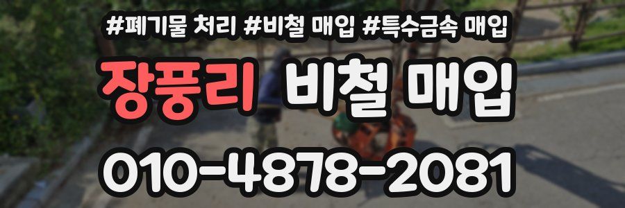 장풍리 비철 매입
