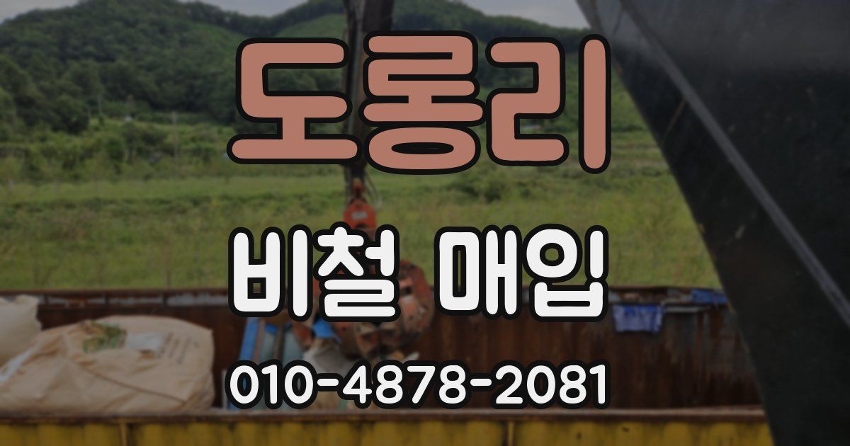 도롱리 비철 매입