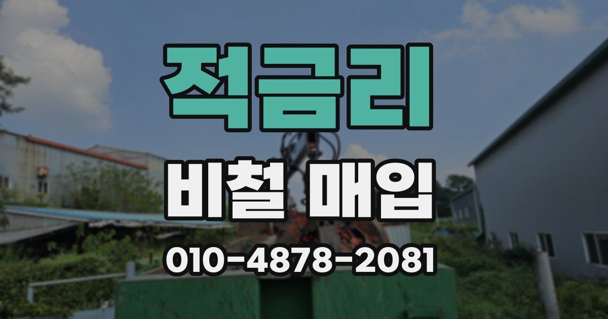 적금리 비철 매입