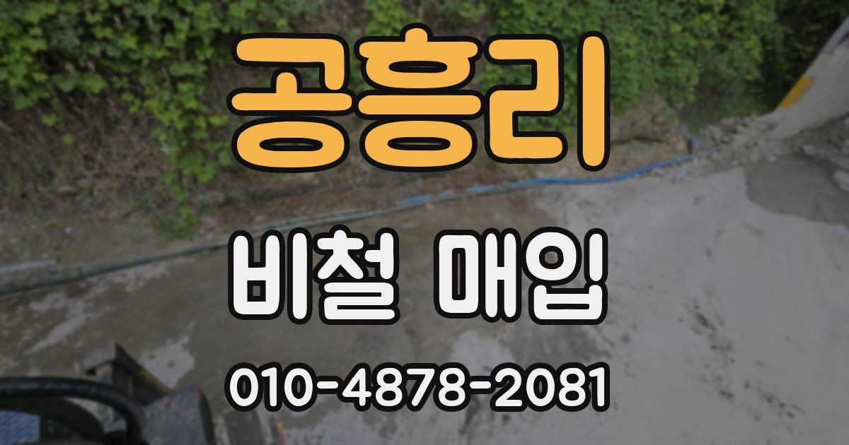 공흥리 비철 매입