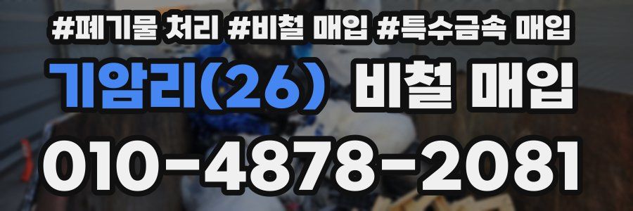 기암리(26) 비철 매입