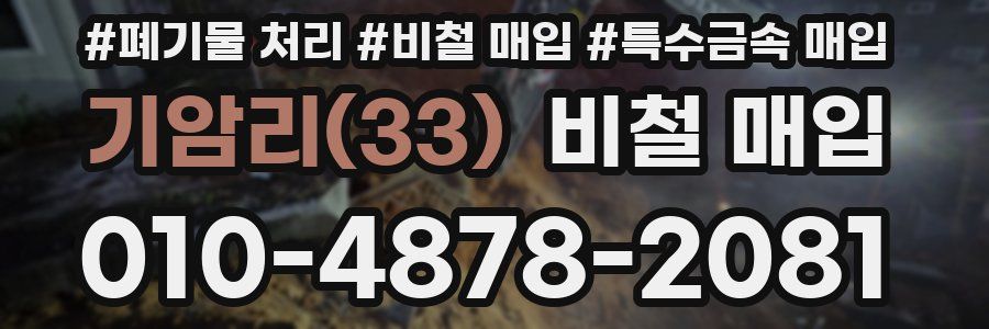 기암리(33) 비철 매입