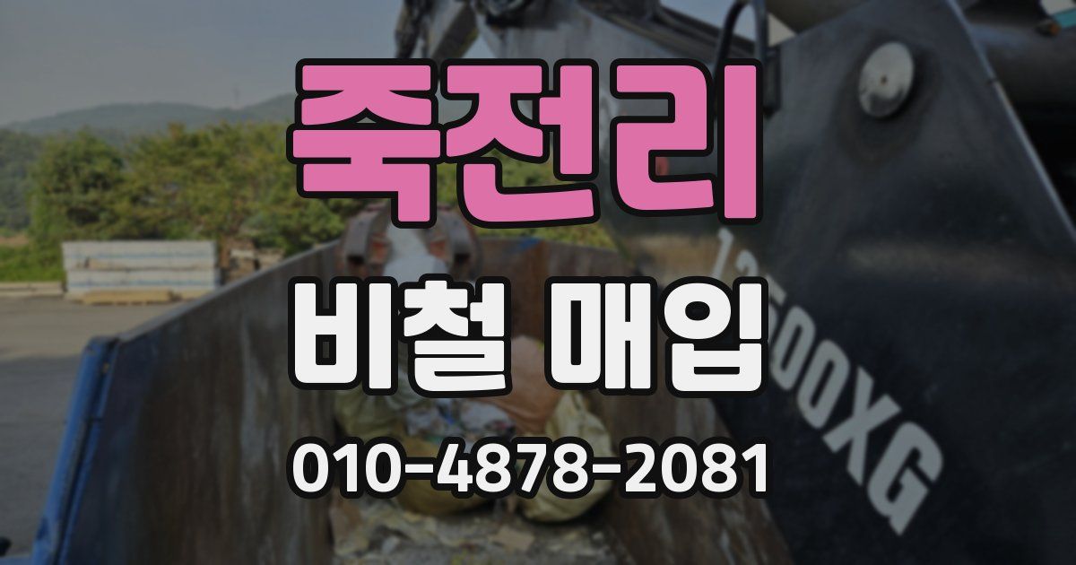 죽전리 비철 매입