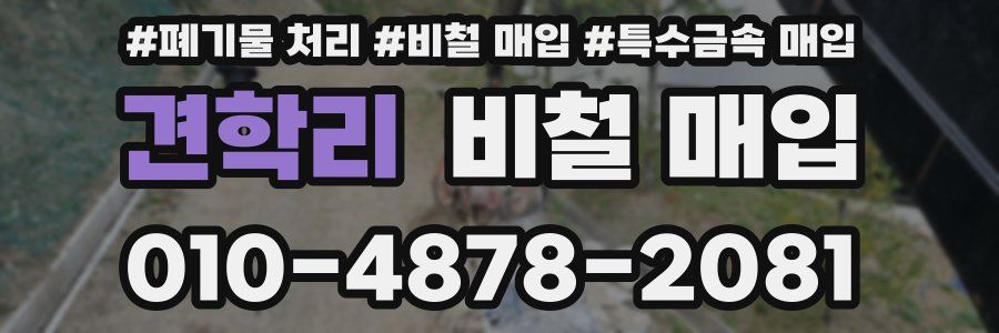 견학리 비철 매입