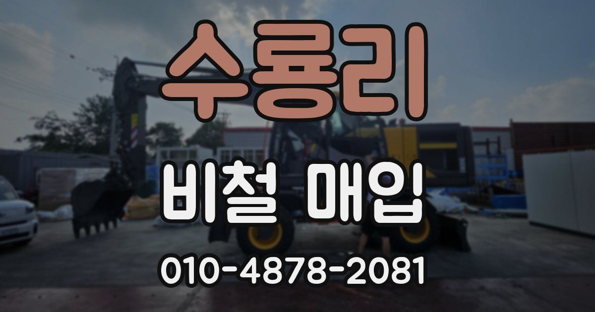 수룡리 비철 매입