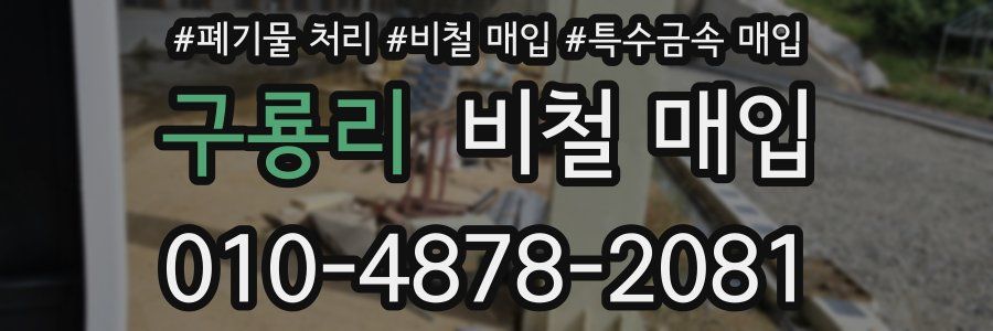 구룡리 비철 매입