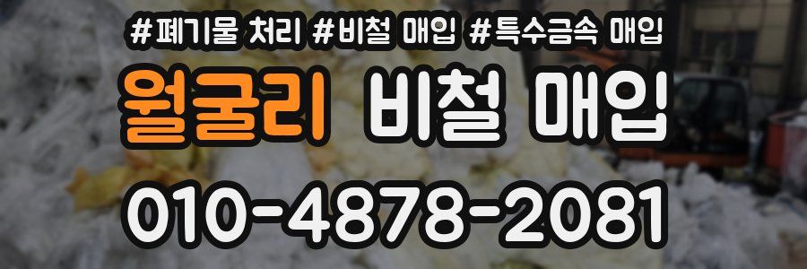월굴리 비철 매입