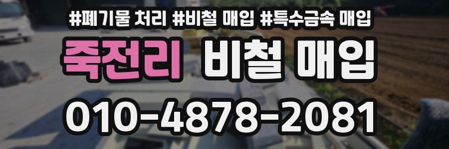 죽전리 비철 매입