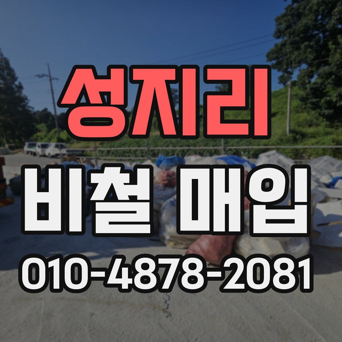 성지리 비철 매입