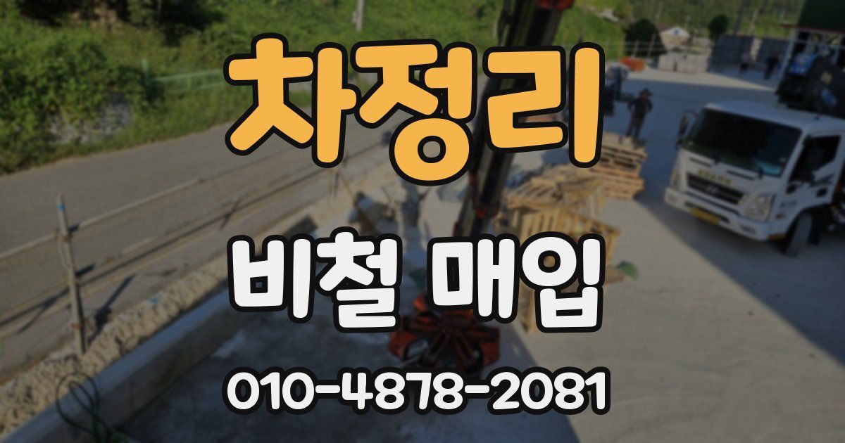 차정리 비철 매입