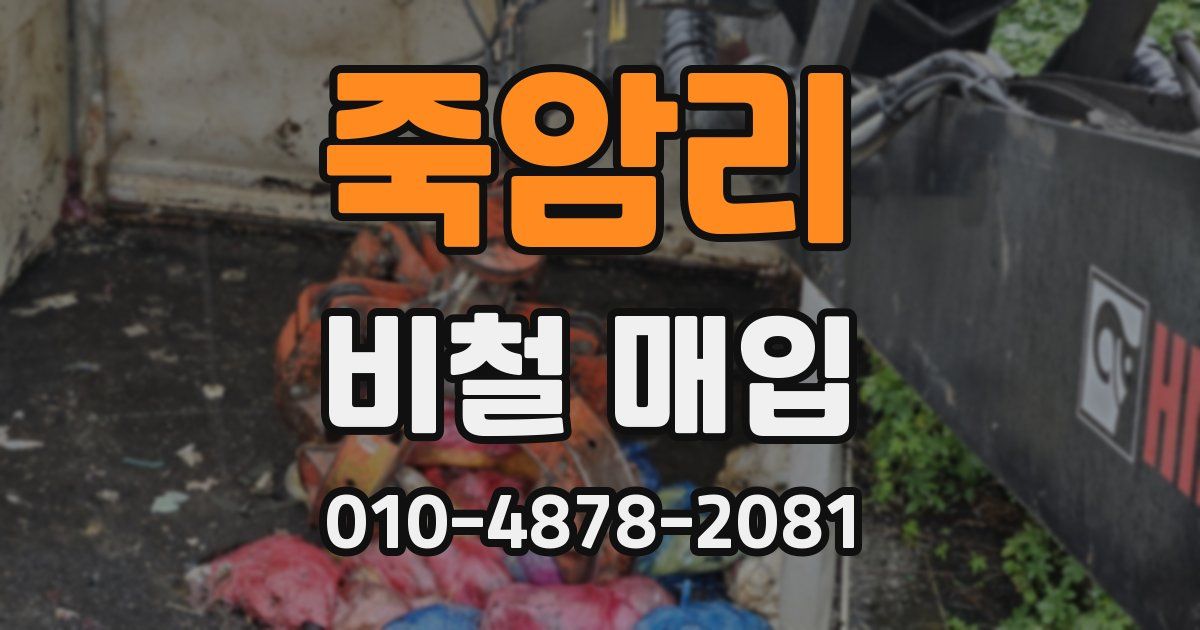 죽암리 비철 매입