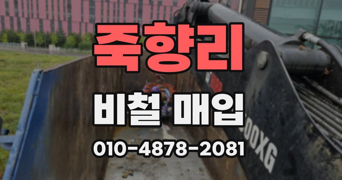 죽향리 비철 매입