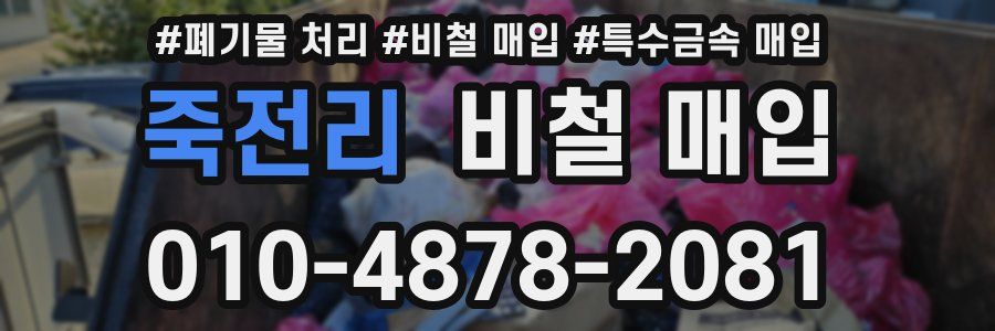 죽전리 비철 매입