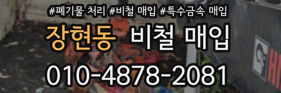 장현동 비철 매입