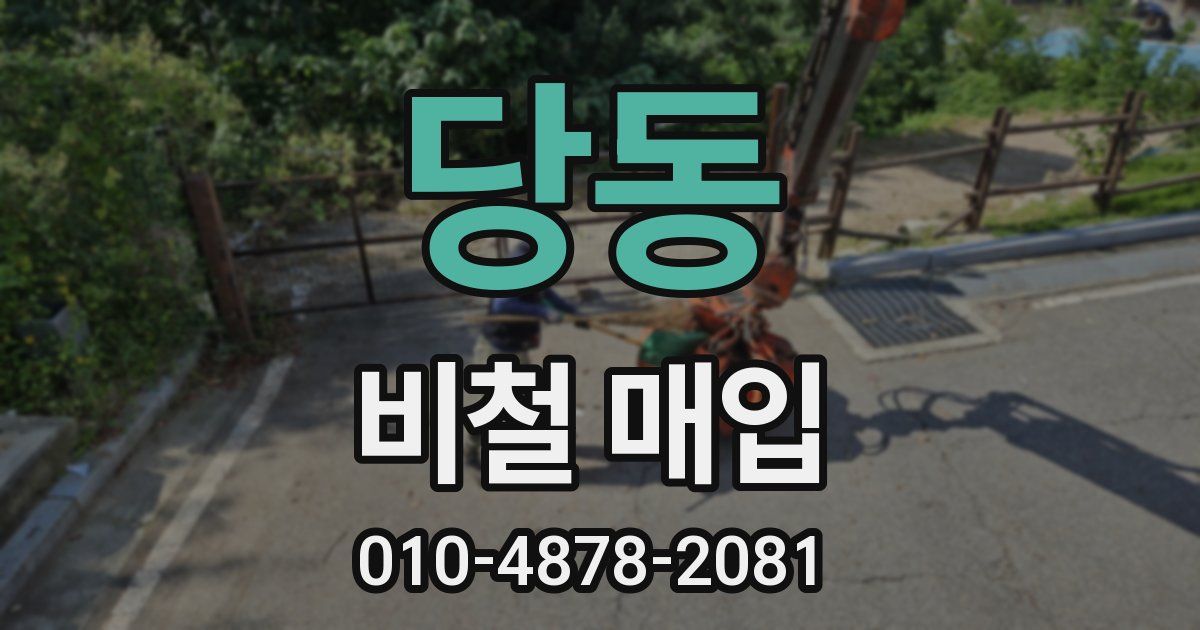 당동 비철 매입